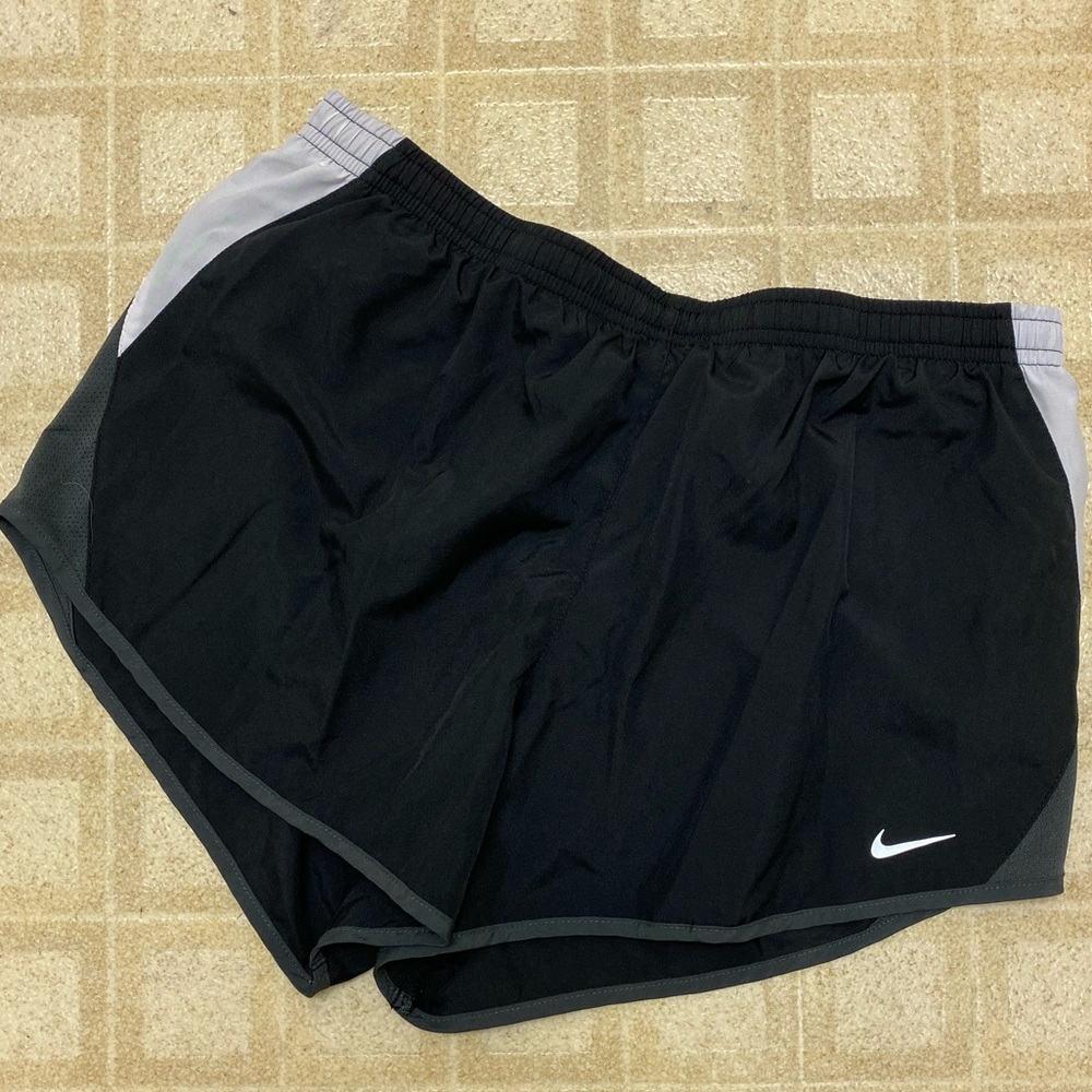 Black & Gray Nike Dri-Fit Shorts